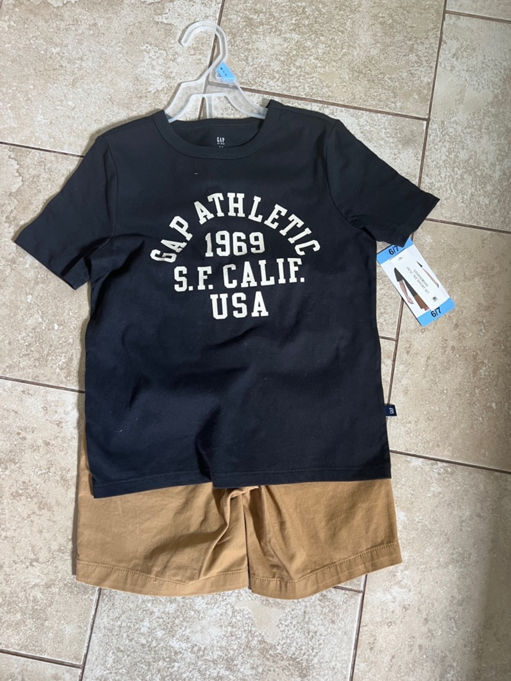 GAP shorts and tee set